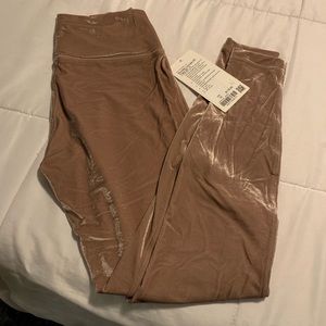 LULULEMON velvet leggings